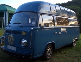 Vw camper with alloys