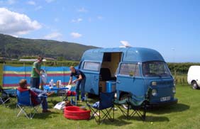 My VW Camper in use